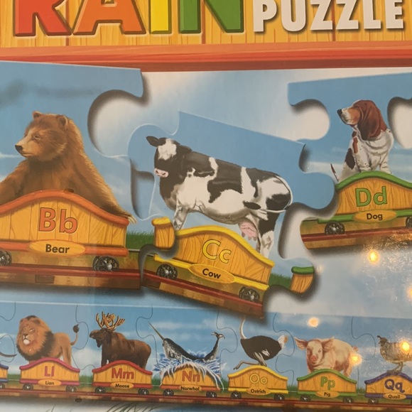 Melissa & Doug Floor Puzzle “Alphabet Train” - Picture 5 of 5